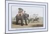 Hog Hunters in India-Howitt-Mounted Art Print