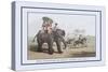 Hog Hunters in India-Howitt-Stretched Canvas