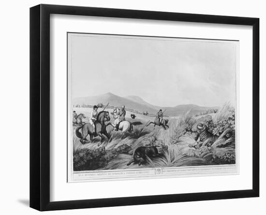 Hog Hunters Meeting-Samuel Howett-Framed Giclee Print