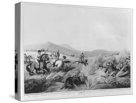 Hog Hunters Meeting-Samuel Howett-Stretched Canvas