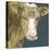 Hogans Brown Cow-Beverly Dyer-Stretched Canvas