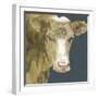 Hogans Brown Cow-Beverly Dyer-Framed Art Print