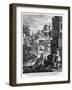 Hogarth, False Perspective-null-Framed Art Print