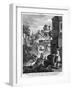 Hogarth, False Perspective-null-Framed Art Print