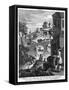 Hogarth, False Perspective-null-Framed Stretched Canvas