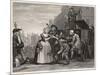 Hogarth Rake Plate 4-William Hogarth-Mounted Art Print