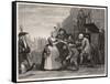 Hogarth Rake Plate 4-William Hogarth-Framed Stretched Canvas