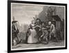 Hogarth Rakes Plate 4-William Hogarth-Framed Art Print