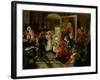 Hogarth's Studio in 1739-Edward Matthew Ward-Framed Giclee Print