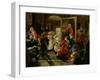 Hogarth's Studio in 1739-Edward Matthew Ward-Framed Giclee Print