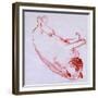 Hogarth Sleeping, 2005-Joan Thewsey-Framed Giclee Print