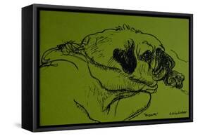 Hogarth'-Brenda Brin Booker-Framed Stretched Canvas