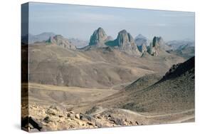 Hoggar Mountains, Algeria, North Africa, Africa-Geoff Renner-Stretched Canvas