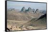 Hoggar Mountains, Algeria, North Africa, Africa-Geoff Renner-Framed Stretched Canvas