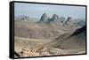 Hoggar Mountains, Algeria, North Africa, Africa-Geoff Renner-Framed Stretched Canvas