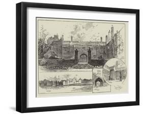 Hoghton Tower in Lancashire-Herbert Railton-Framed Giclee Print