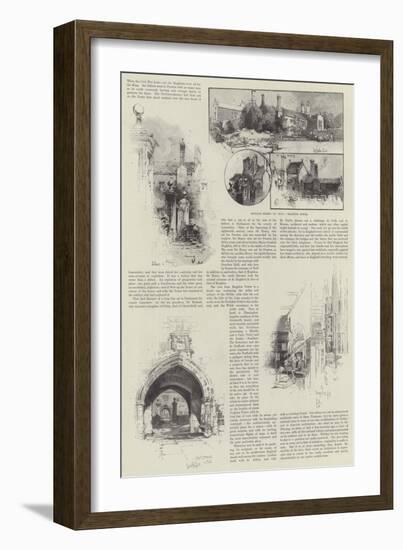 Hoghton Tower-Herbert Railton-Framed Giclee Print