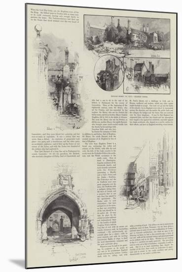 Hoghton Tower-Herbert Railton-Mounted Giclee Print
