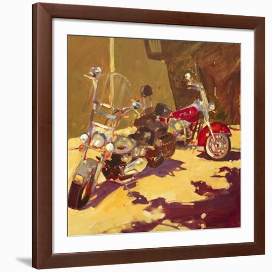 Hogs-Darrell Hill-Framed Giclee Print