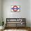 Hogsmeade Subway Sign Travel Poster-null-Framed Stretched Canvas displayed on a wall