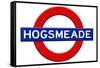 Hogsmeade Subway Sign Travel Poster-null-Framed Stretched Canvas