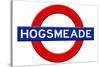 Hogsmeade Subway Sign Travel Poster-null-Stretched Canvas