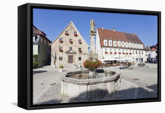 Hohenlohe Region, Taubertal Valley, Romantische Strasse (Romantic Road), Baden Wurttemberg, Germany-Markus Lange-Framed Stretched Canvas