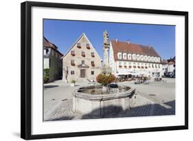 Hohenlohe Region, Taubertal Valley, Romantische Strasse (Romantic Road), Baden Wurttemberg, Germany-Markus Lange-Framed Photographic Print