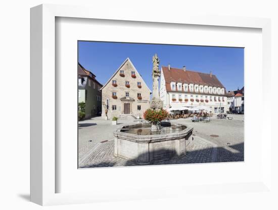 Hohenlohe Region, Taubertal Valley, Romantische Strasse (Romantic Road), Baden Wurttemberg, Germany-Markus Lange-Framed Photographic Print