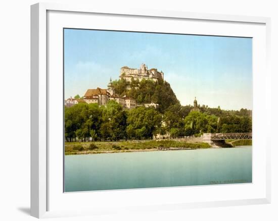 Hohensalzburg Castle, Austria, 1890s-Science Source-Framed Giclee Print