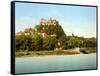 Hohensalzburg Castle, Austria, 1890s-Science Source-Framed Stretched Canvas