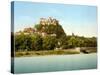 Hohensalzburg Castle, Austria, 1890s-Science Source-Stretched Canvas