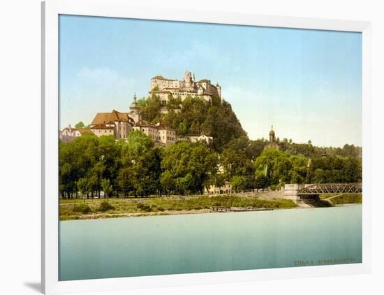 Hohensalzburg Castle, Austria, 1890s-Science Source-Framed Giclee Print