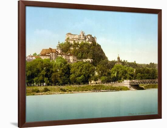 Hohensalzburg Castle, Austria, 1890s-Science Source-Framed Giclee Print