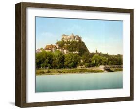 Hohensalzburg Castle, Austria, 1890s-Science Source-Framed Giclee Print