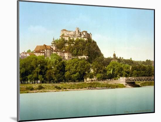 Hohensalzburg Castle, Austria, 1890s-Science Source-Mounted Giclee Print