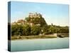 Hohensalzburg Castle, Austria, 1890s-Science Source-Stretched Canvas