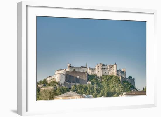 Hohensalzburg Castle (Festung Hohensalzburg) at Salzburg, Austri-Anibal Trejo-Framed Photographic Print