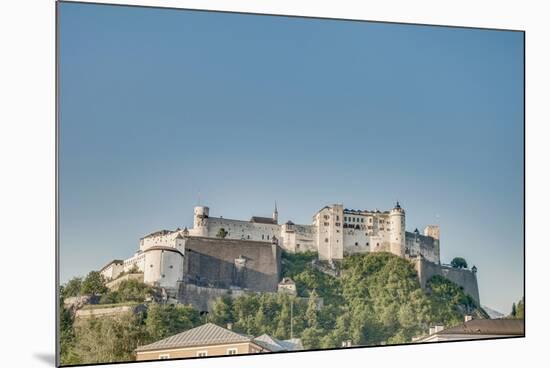 Hohensalzburg Castle (Festung Hohensalzburg) at Salzburg, Austri-Anibal Trejo-Mounted Photographic Print