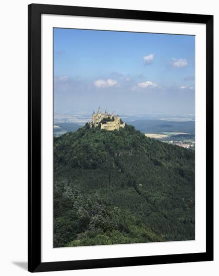 Hohenzollern Castle, Hechingen, Swabian Alb, Baden Wurttemberg, Germany, Europe-Markus Lange-Framed Photographic Print