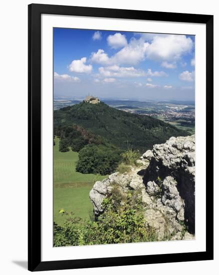 Hohenzollern Castle, Hechingen, Swabian Alb, Baden Wurttemberg, Germany, Europe-Markus Lange-Framed Photographic Print