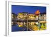 Hoi an at Dusk, Hoi an (Unesco World Heritage Site), Quang Nam, Vietnam-Ian Trower-Framed Photographic Print