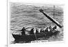 Hoisting a Torpedo, HMS 'Courageous, 1937-null-Framed Giclee Print