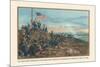 Hoisting of the Stars and Stripes on Cuban Soil, June 11, 1898-Werner-Mounted Art Print