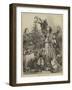 Hoisting the Union Jack-Alfred William Hunt-Framed Giclee Print