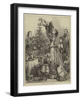 Hoisting the Union Jack-Alfred William Hunt-Framed Giclee Print