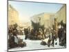 Hojbro Plads, Copenhagen-David Jacobsen-Mounted Giclee Print