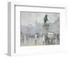 Hojbro Square in Copenhagen-Paul Fischer-Framed Giclee Print