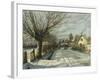 Hoje Taastrup Church, Outside Copenhagen, 1922-Peder Mork Monsted-Framed Giclee Print