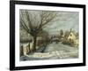 Hoje Taastrup Church, Outside Copenhagen, 1922-Peder Mork Monsted-Framed Giclee Print